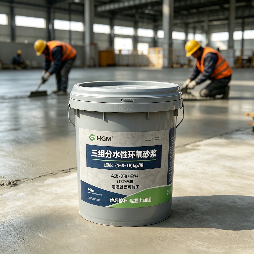 隆德三组份水性环氧砂浆